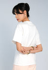 Mark Bumgarner X Vania Romoff For Plains & Prints Limited Edition Tee Top (Off-white)