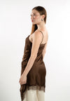 RAF Luge Sleeveless Tunic Top (Brown)