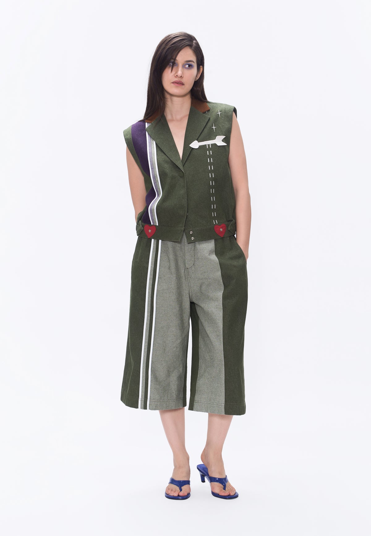 Plains & Prints x Randolf Logo Jorts (Green)