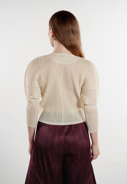 RAF Optic Quarter Sleeve Top (Cream)