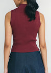 RAF Prim Sleeveless Top (Burgundy)