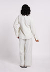 Archetype Summer Essentials Quanna Long Sleeve Top (Striped Green)