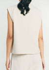 RAF Quarter Sleeveless Vest Top (Khaki)