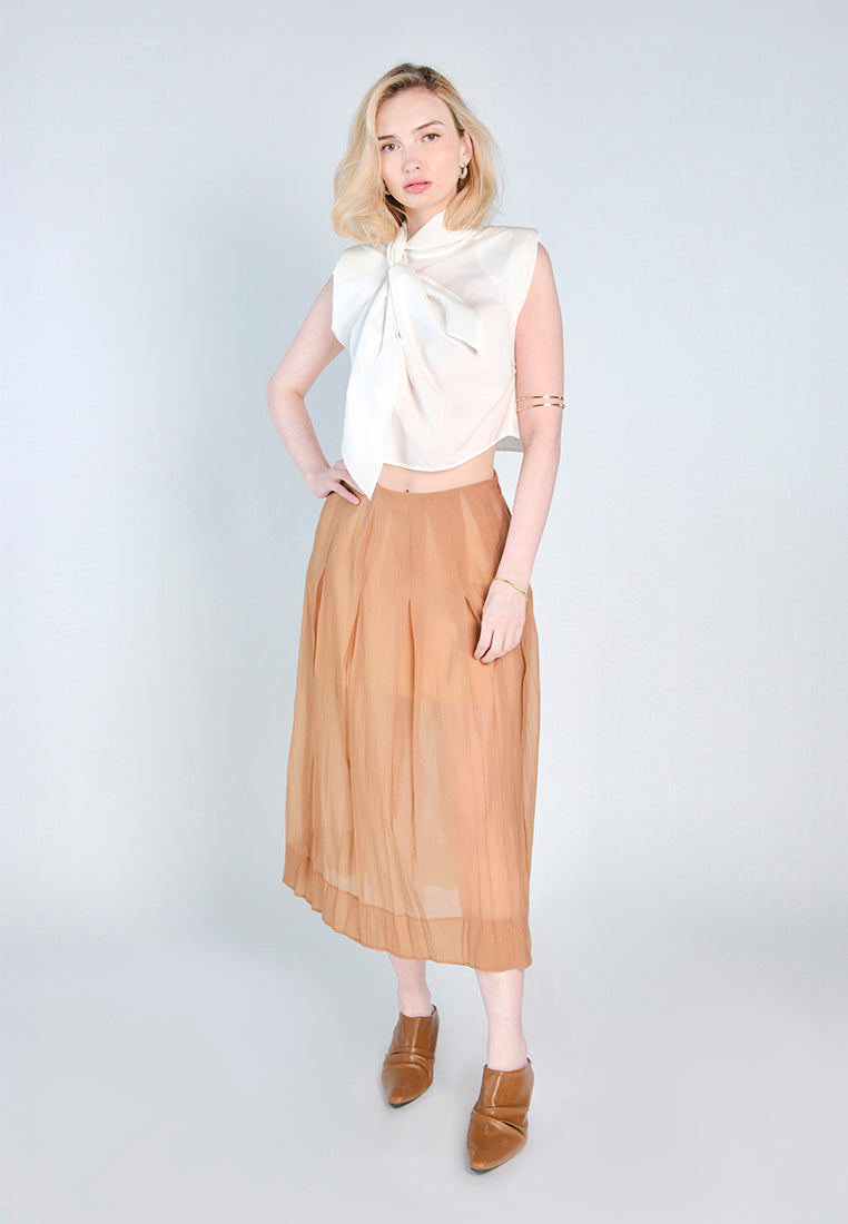 Raf Doxie Skirt  (Mocha)