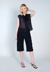 Raf Fana Sleeveless Top (Mid.Blue)