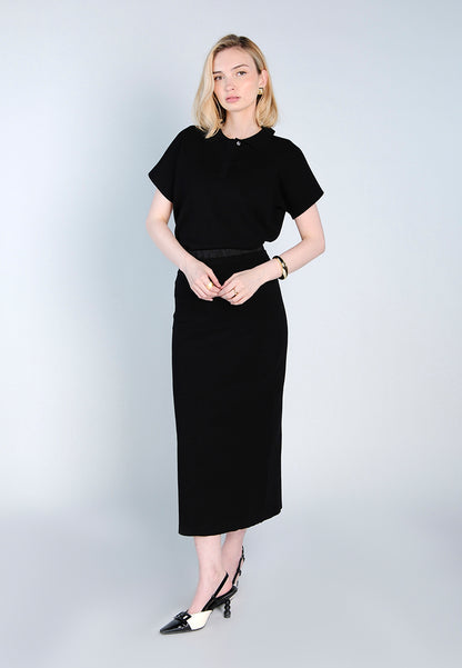 Raf Fitz Short Sleeve Top (Black)