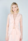 Raf Fletcher Sleeveless Top (Light Pink)