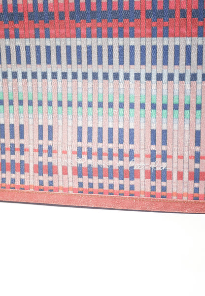 Plains & Prints × Pete Rich Tote Bag W/ Charm (Pink/Green)