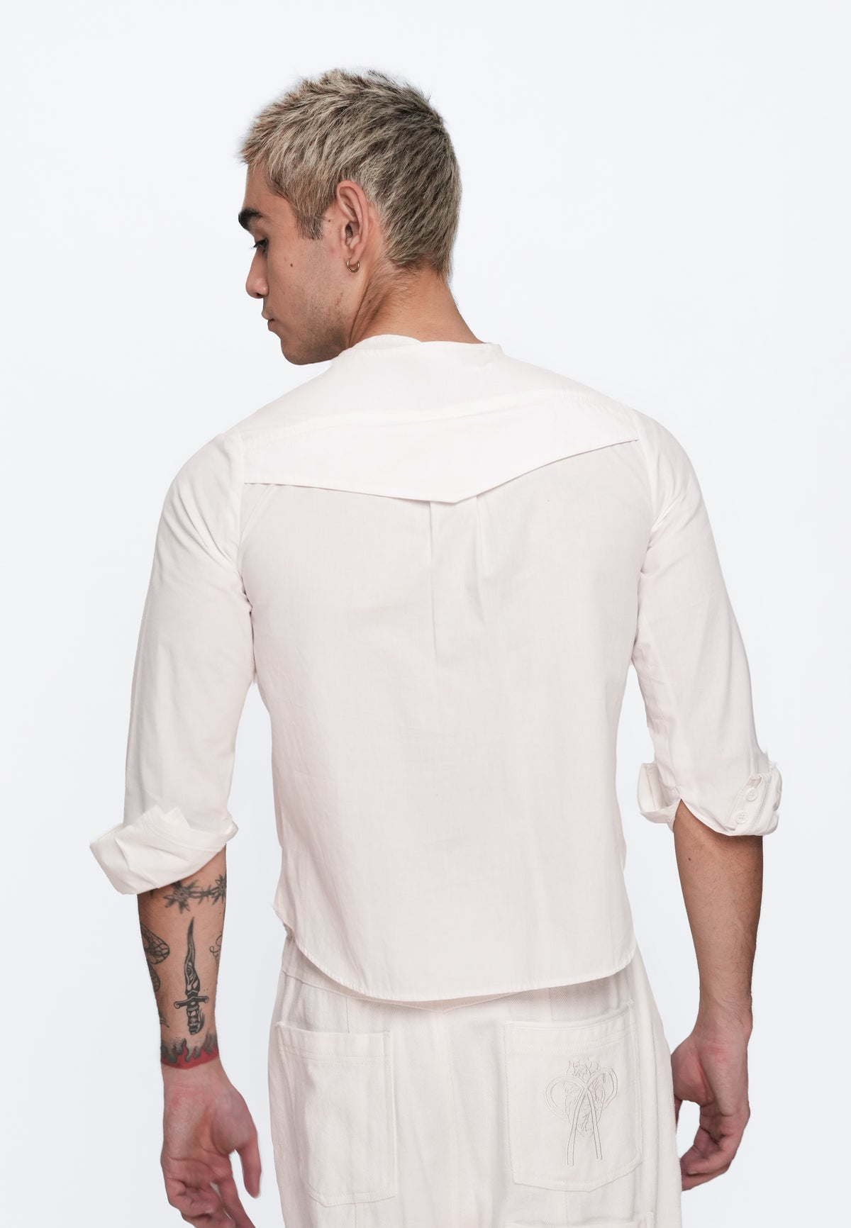 Plains & Prints x Randolf Road Long Sleeve Top (Offwhite)