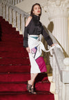 Plains & Prints X Michael Leyva Via Skirt  (Printed White)