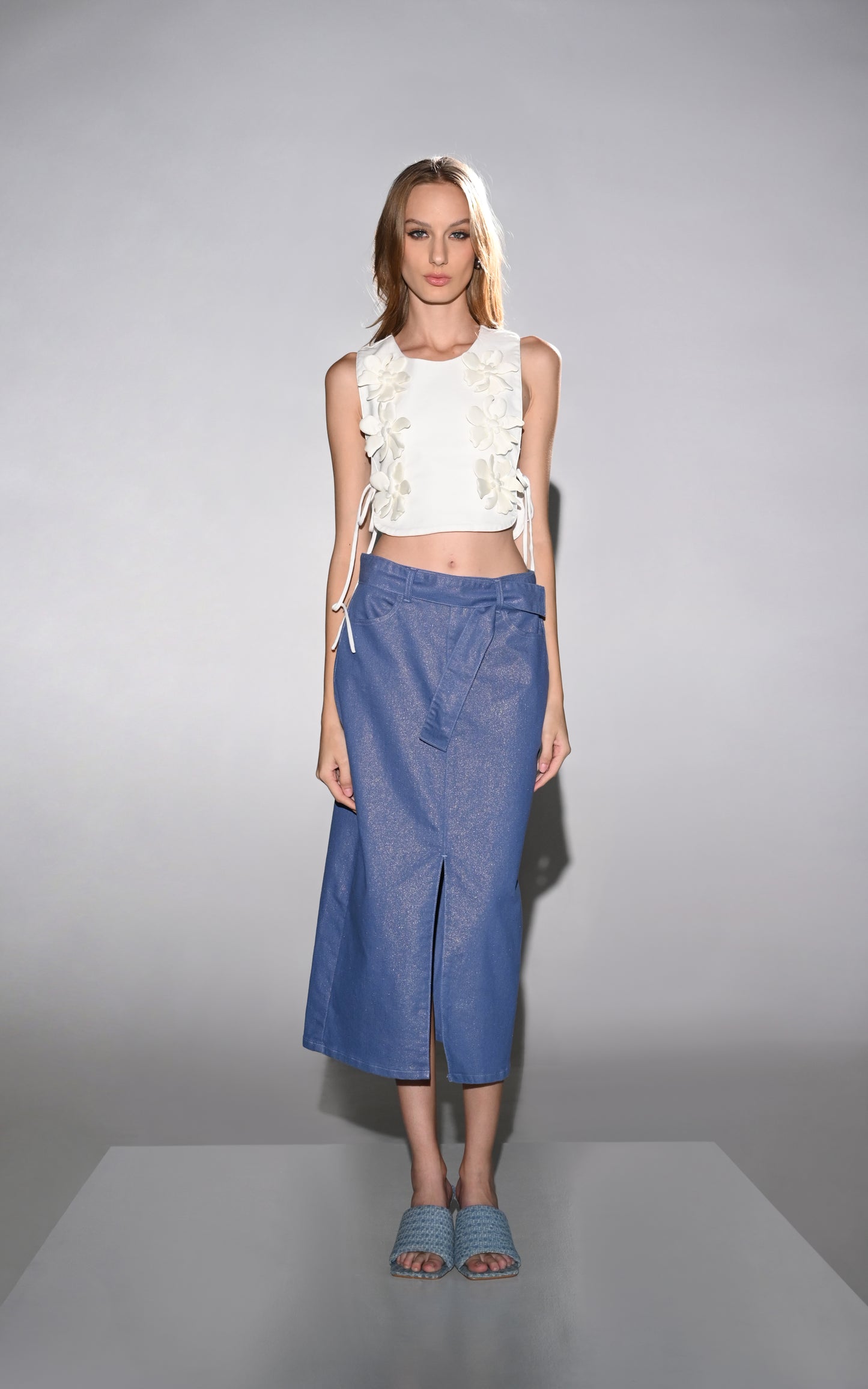 RAF Hender Skirt (Chambray)