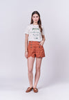 Almare Audrina Shorts (Rust)