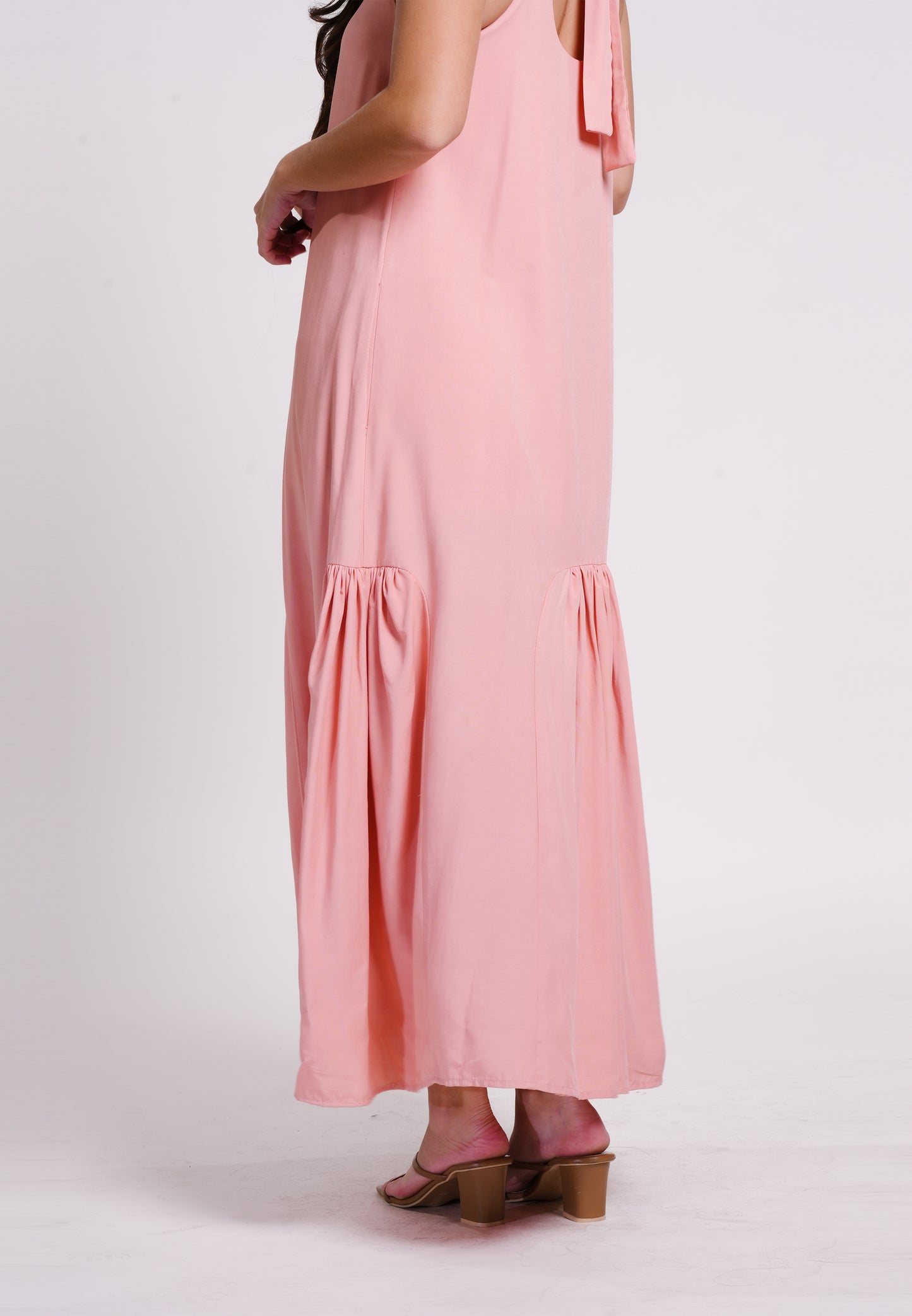Beric Sleeveless Dress(Salmon)