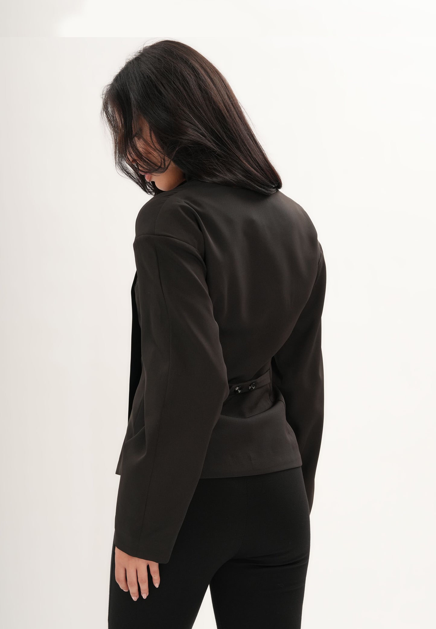 Fittz Long Sleeve Top (Black)