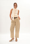 Frey Sleeveless Top (Cream)