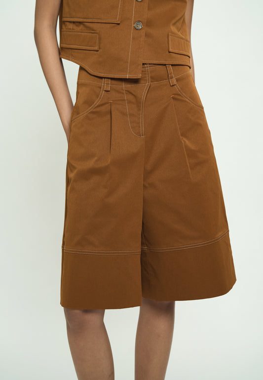 Gaella Long Shorts (Toffee)