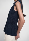 Gibson Sleeveless Top (Navy)