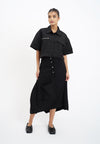 Raf Heron Short Sleeve Top (Black)