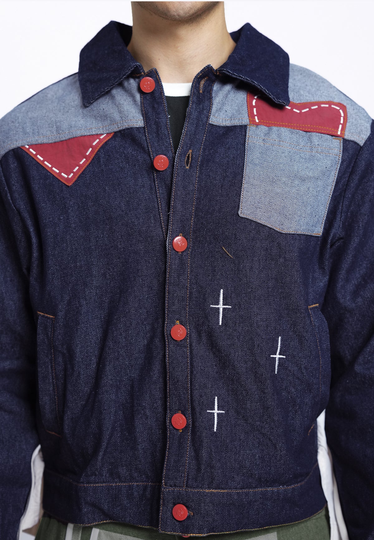 Plains & Prints x Randolf Hero Long Sleeve Jacket (Denim)