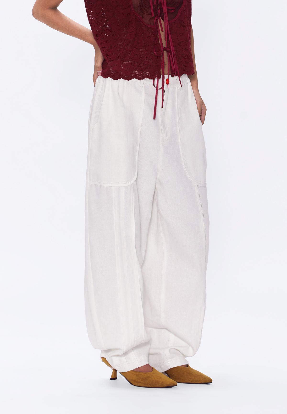 Plains & Prints x Randolf Hero Jeans (Offwhite)