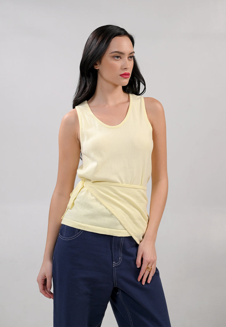 Holiday 2025 Iliah Sleeveless Top (Butter)