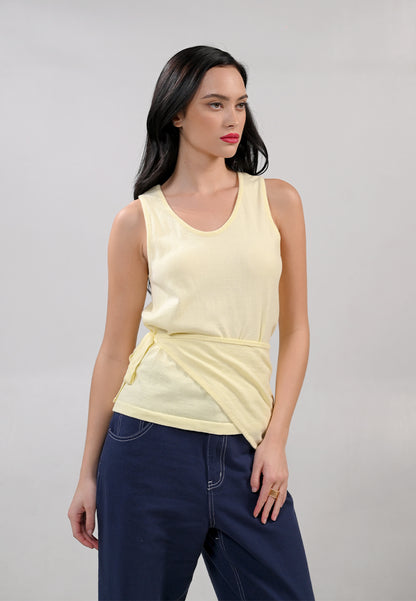 Holiday 2025 Iliah Sleeveless Top (Butter)