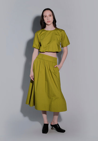 Holiday 2025 Juicy Short Sleeve  (Chartreuse)