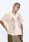Plains & Prints x Randolf Joji Short Sleeve Top (Cream)