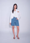 DNM Studios x Raxenne Kingfisher Shorts W/ Embro (Blue)