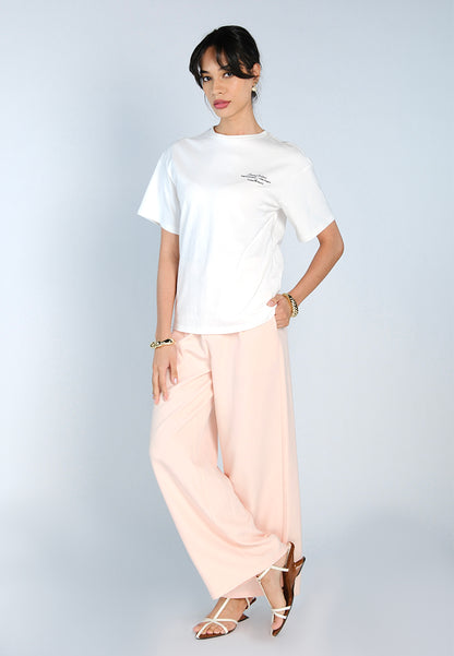 Mark Bumgarner X Vania Romoff For Plains & Prints Limited Edition Tee Top (Off-white)