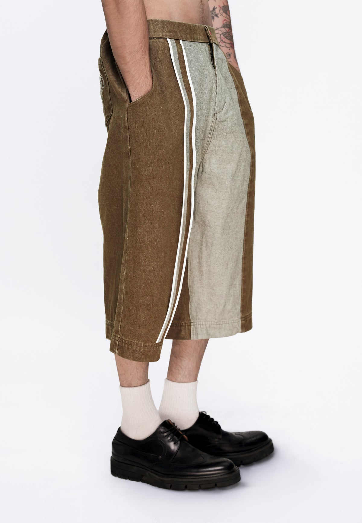 Plains & Prints x Randolf Logo Jorts (Brown)