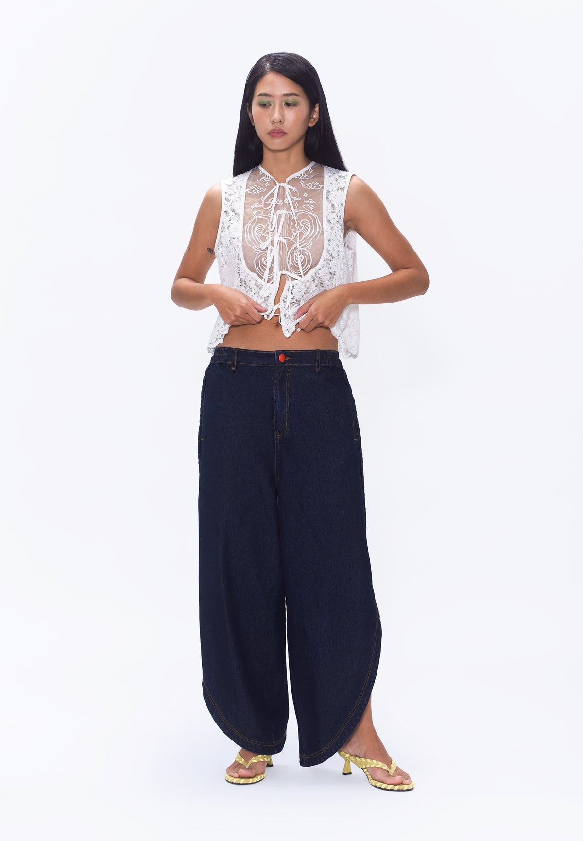 Plains & Prints x Randolf Petals Pants (Denim)
