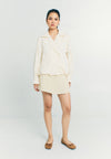 RAF Quiver Long Sleeve Jacket 2 Way  (Cream)