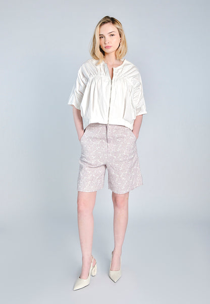 Raf Frida Jorts (White Lilac)