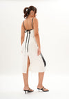 Archetype Refined Raven Multi-Way Sleeveless Dress (Printed White)