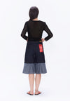 Plains & Prints x Randolf Rose Long Sleeve Top (Black)