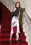 Plains & Prints X Michael Leyva Via Skirt  (Printed White)