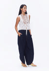 Plains & Prints X Randolf Wave Sleeveless Vest (Offwhite)