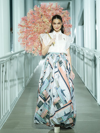 Runway Exclusive: Runway Arroceros Bubble Skirt  (Multi)