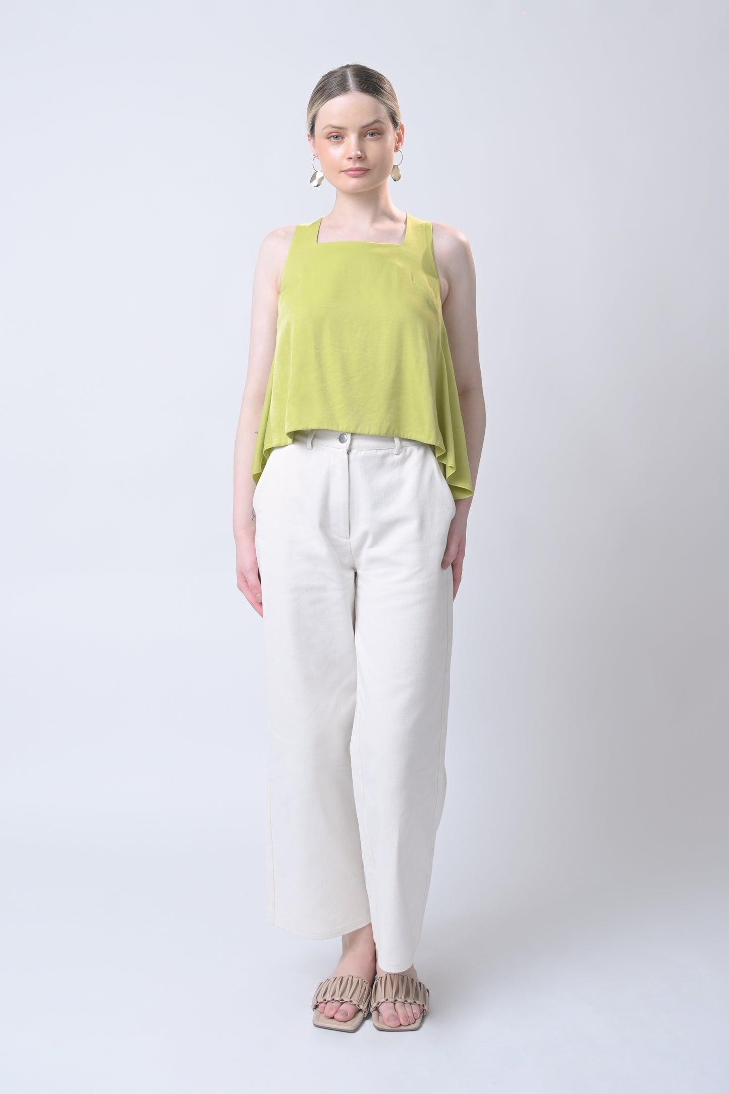 RAF Berlin Sleeveless  Top (Lime)
