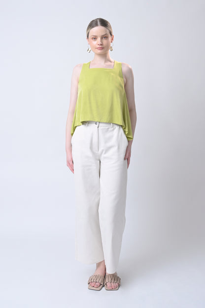 RAF Berlin Sleeveless  Top (Lime)