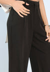 Mark Bumgarner X Vania Romoff For Plains & Prints Camille Pants (Black)