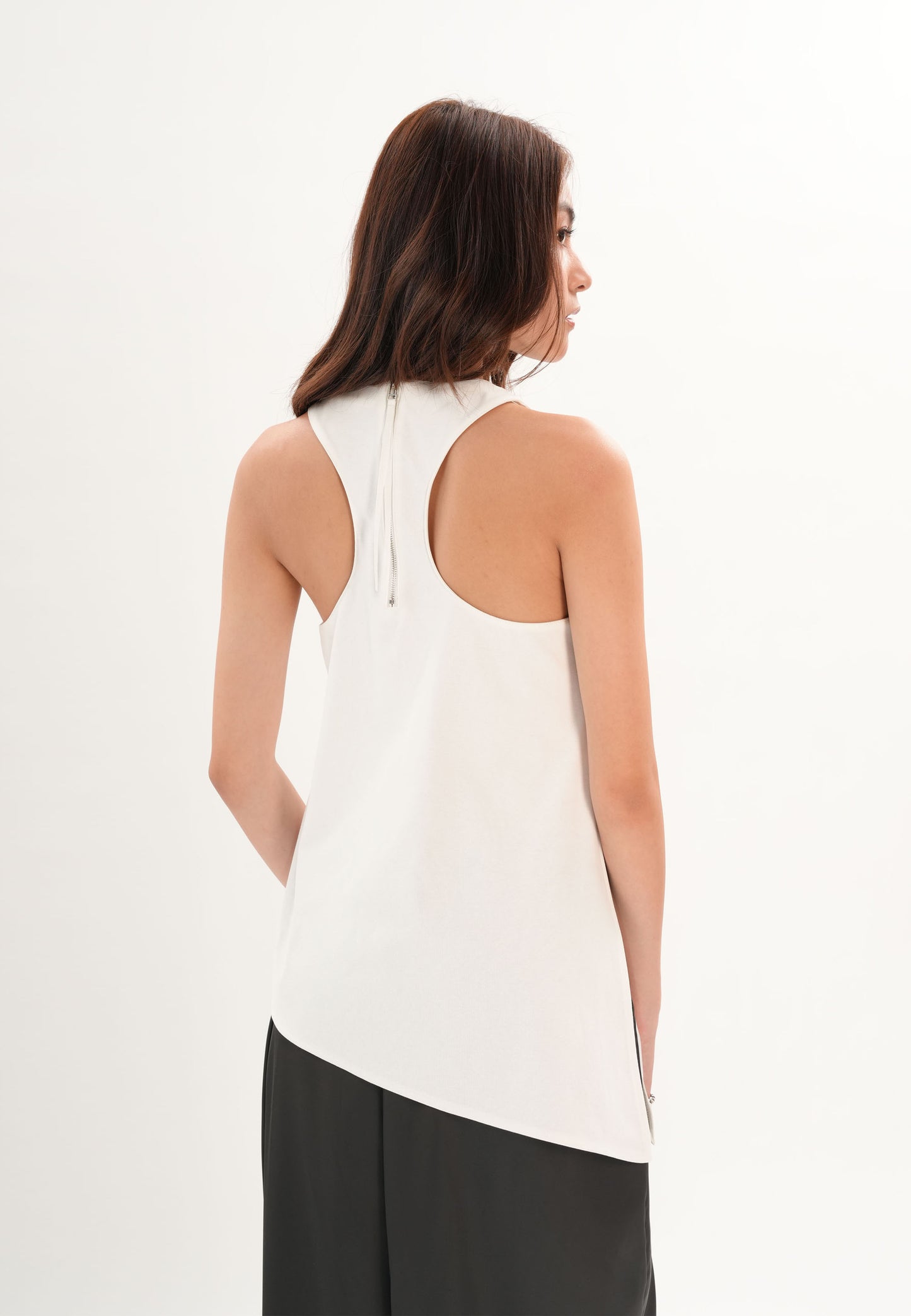 Archetype Refined Caviar Sleeveless Top (Offwhite)