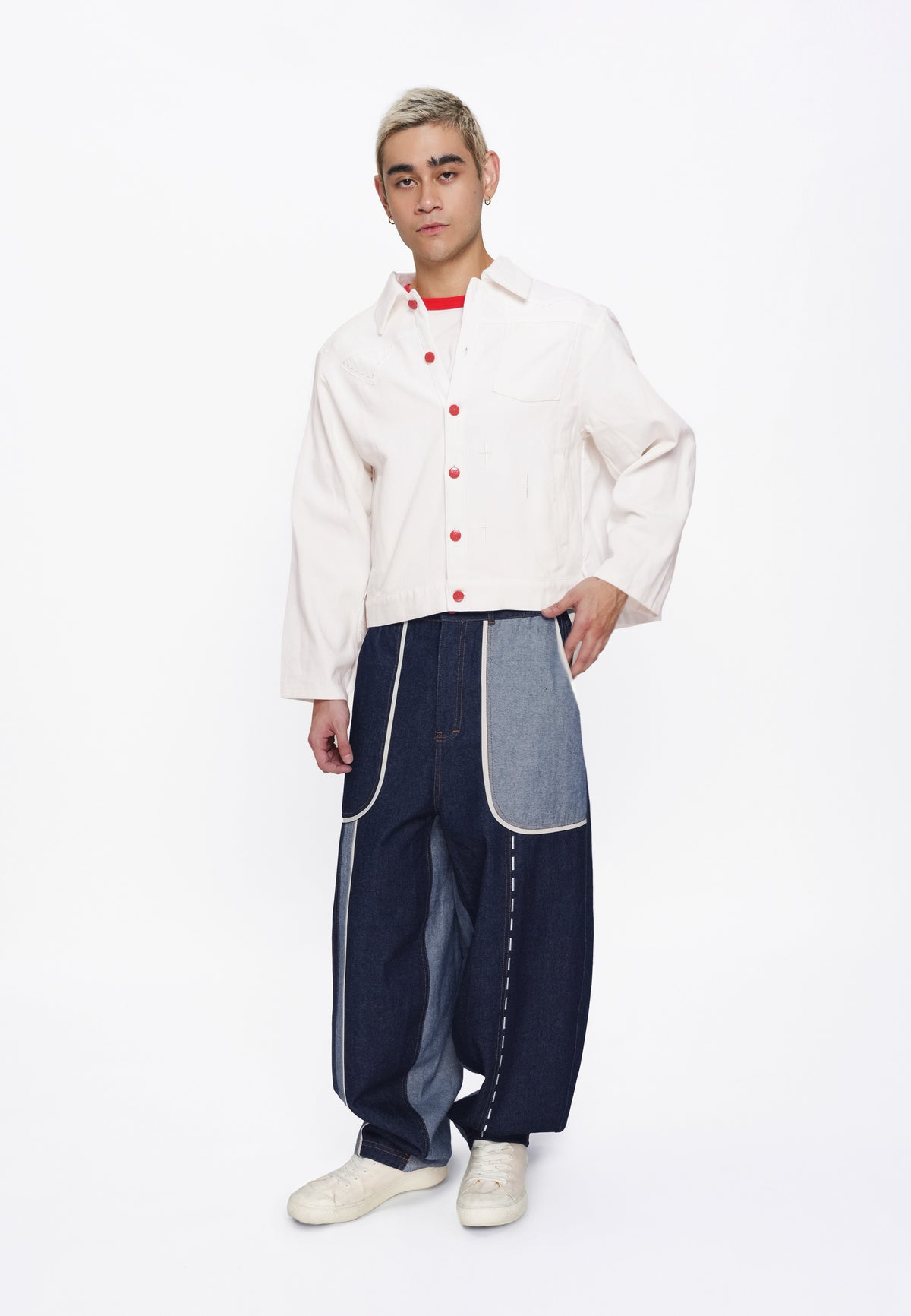 Plains & Prints x Randolf Hero Long Sleeve Jacket (Offwhite)