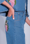 DNM Studios x Raxenne Kingfisher Shorts W/ Embro (Blue)