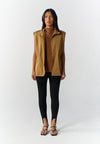 RAF Rum Sleeveless Vest Top (Caramel)