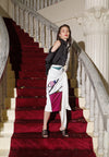 Plains & Prints X Michael Leyva Via Skirt  (Printed White)