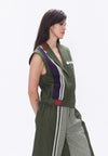 Plains & Prints x Randolf Cupid Sleeveless Vest Top (Green)