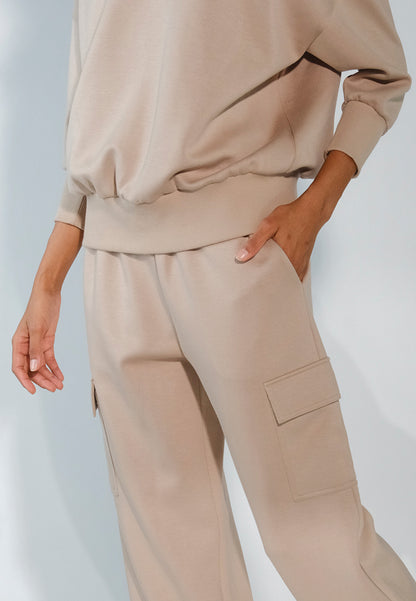 Raf Elroy Long Sleeve Top (Beige)