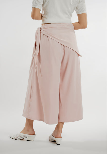 Ezri Culottes  W/ Sash (Blush)